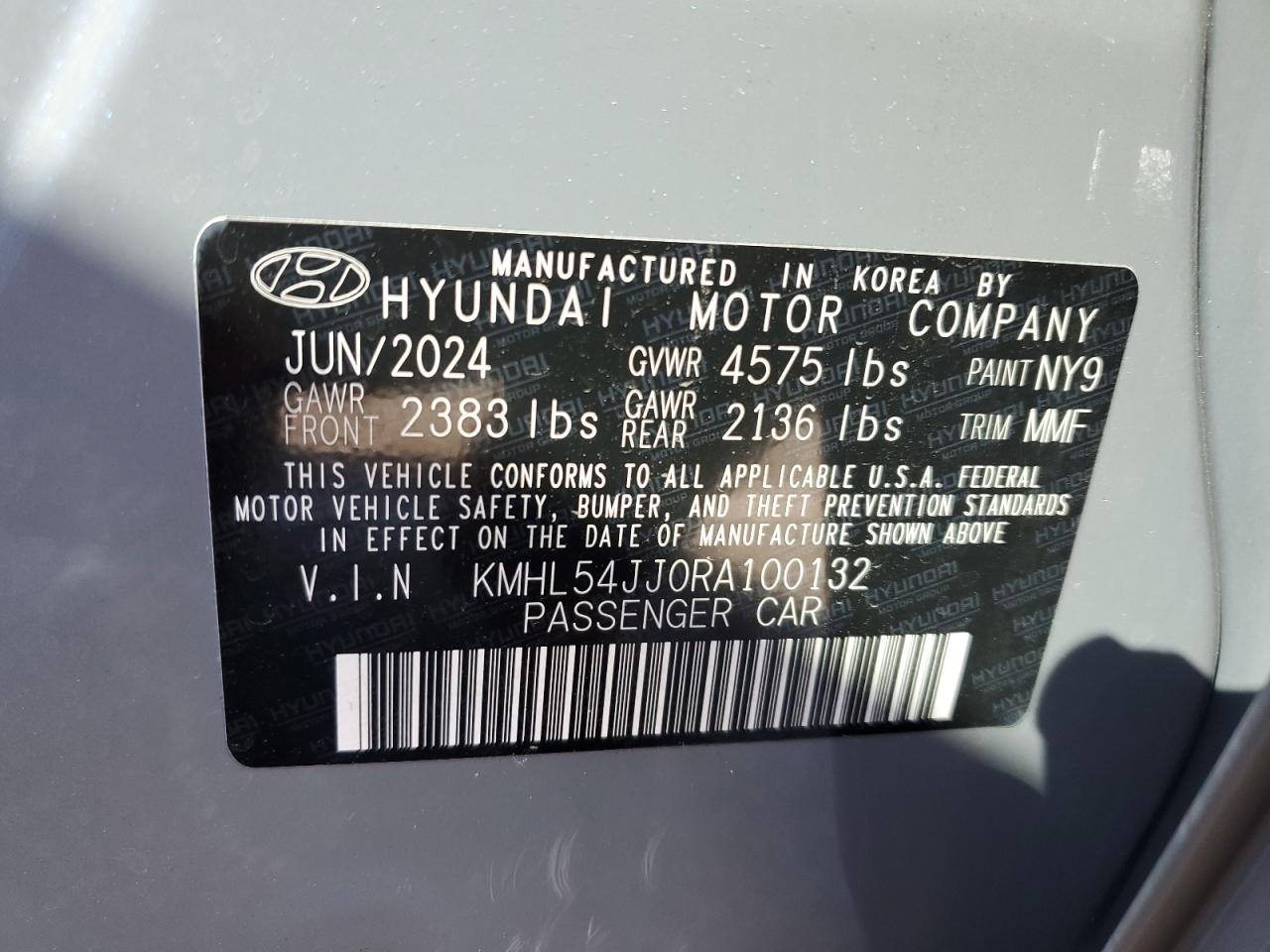 HYUNDAI SONATA HYBRID
