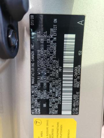 2008 LEXUS RX 350 #3293559481