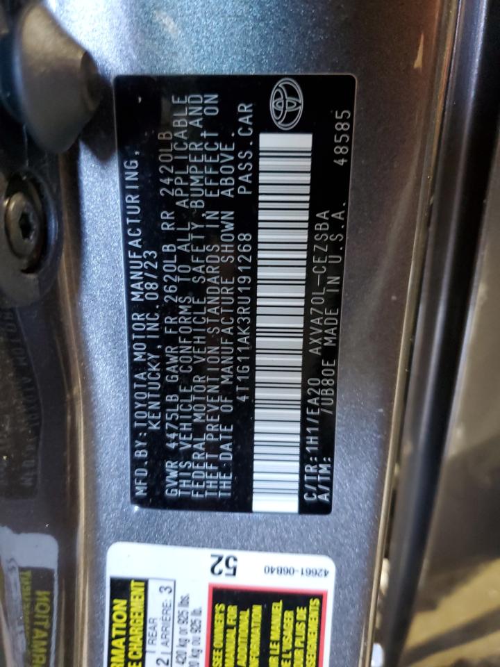 TOYOTA CAMRY SE NIGHT SHADE