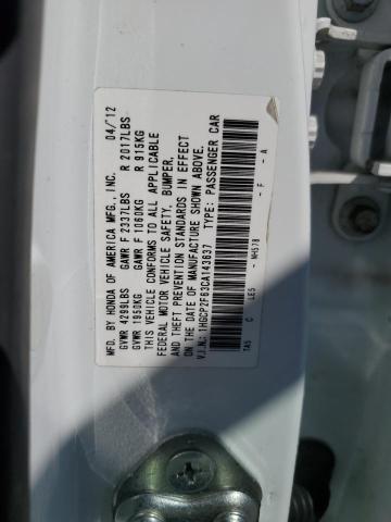 2012 HONDA ACCORD SE #3283868416