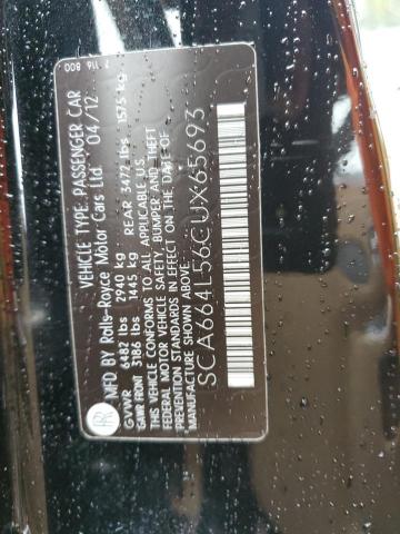 2012 ROLLS-ROYCE GHOST - SCA664L56CUX65693