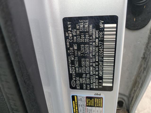 2015 HYUNDAI SANTA FE G - KM8SRDHF1FU094577