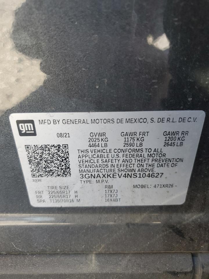 CHEVROLET EQUINOX LT