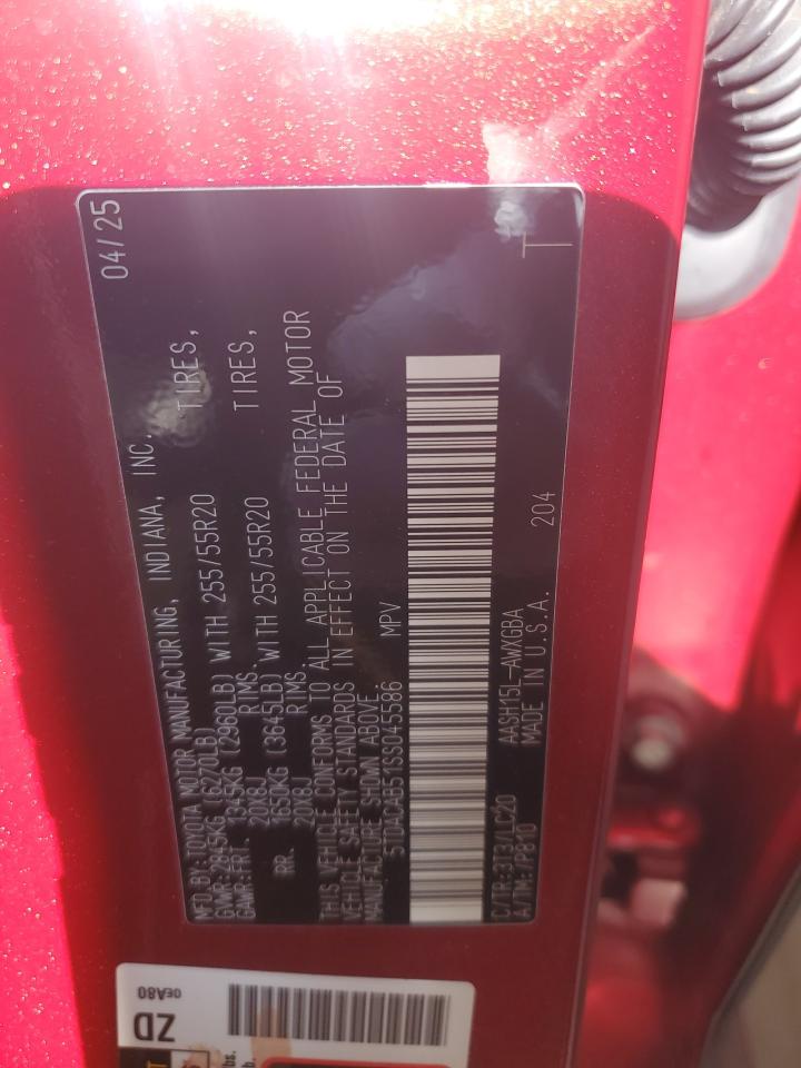 TOYOTA HIGHLANDER LE