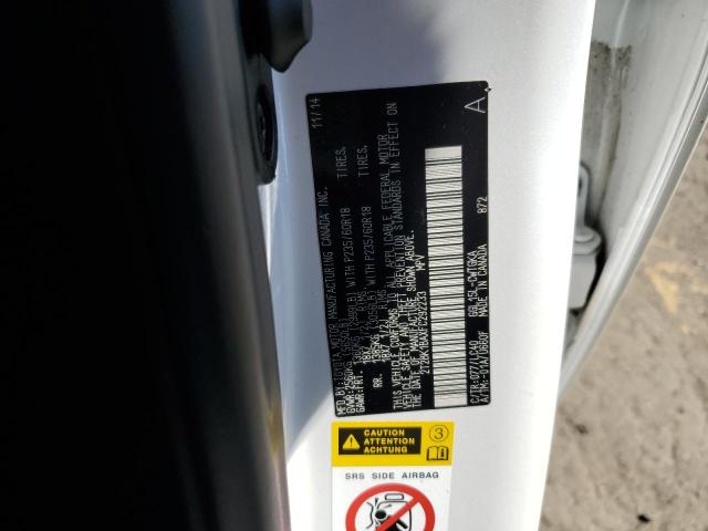 2015 LEXUS RX 350 BASE 2T2BK1BAXFC292233