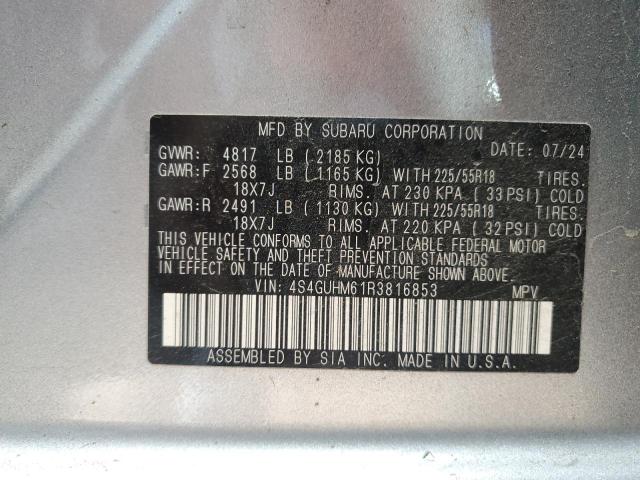 2024 SUBARU CROSSTREK #3302699026