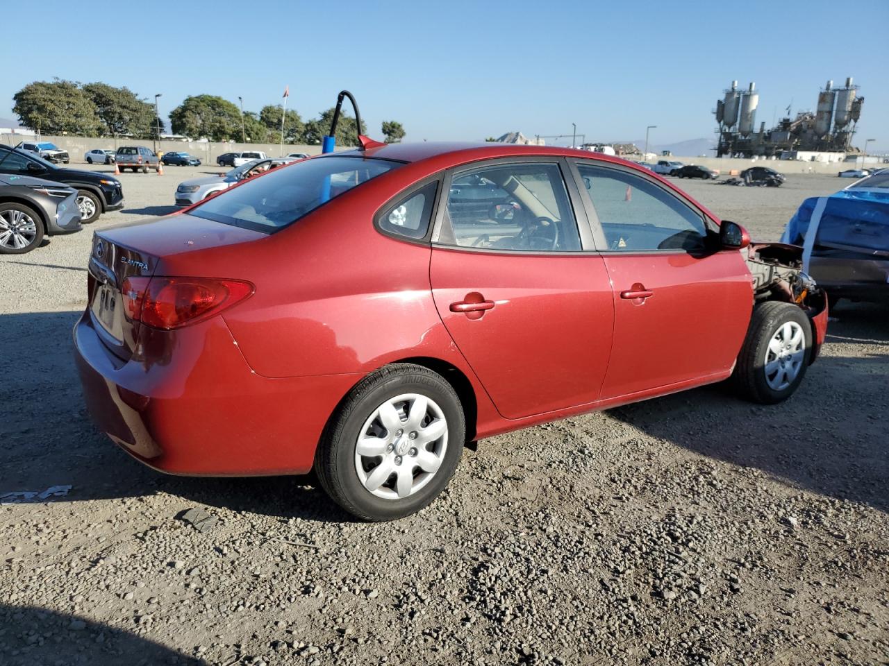 Lot #3286684293 2009 HYUNDAI ELANTRA GL
