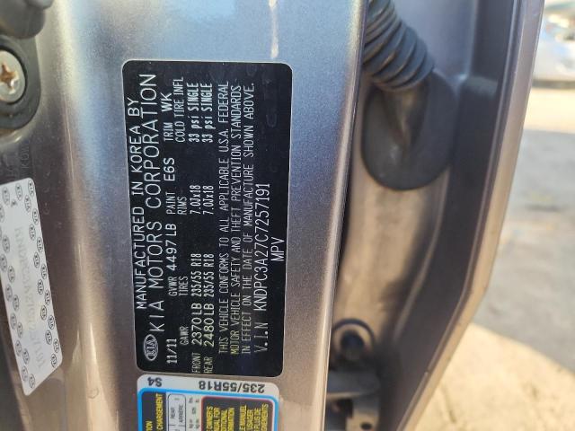 2012 KIA SPORTAGE E - KNDPC3A27C7257191