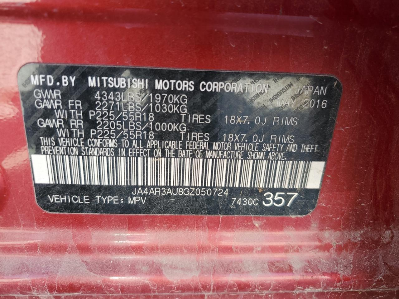 MITSUBISHI OUTLANDER ES