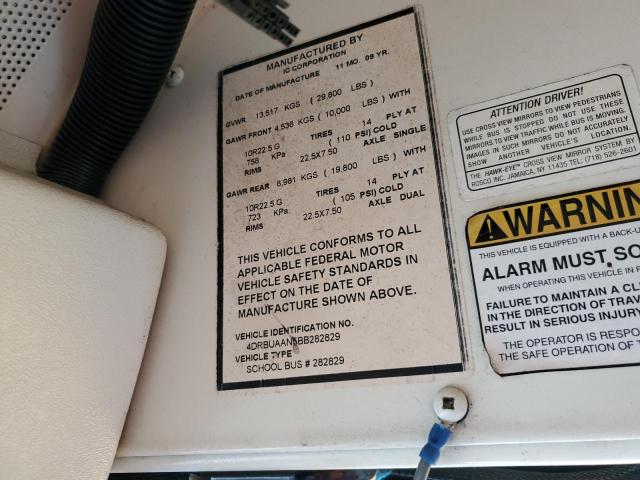 2011 IC CORPORATION CE SERIES SCHOOL #3276362785