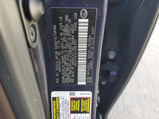 2020 LEXUS ES 350 - 58ADZ1B1XLU063157