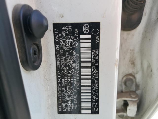 2018 TOYOTA CAMRY L #3287485004