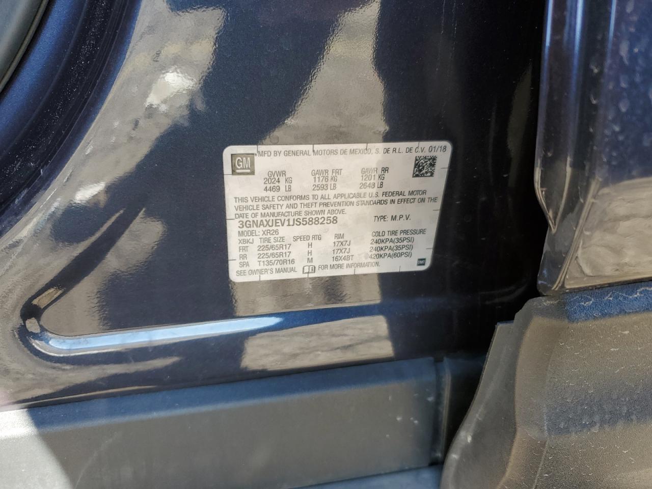 CHEVROLET EQUINOX LT