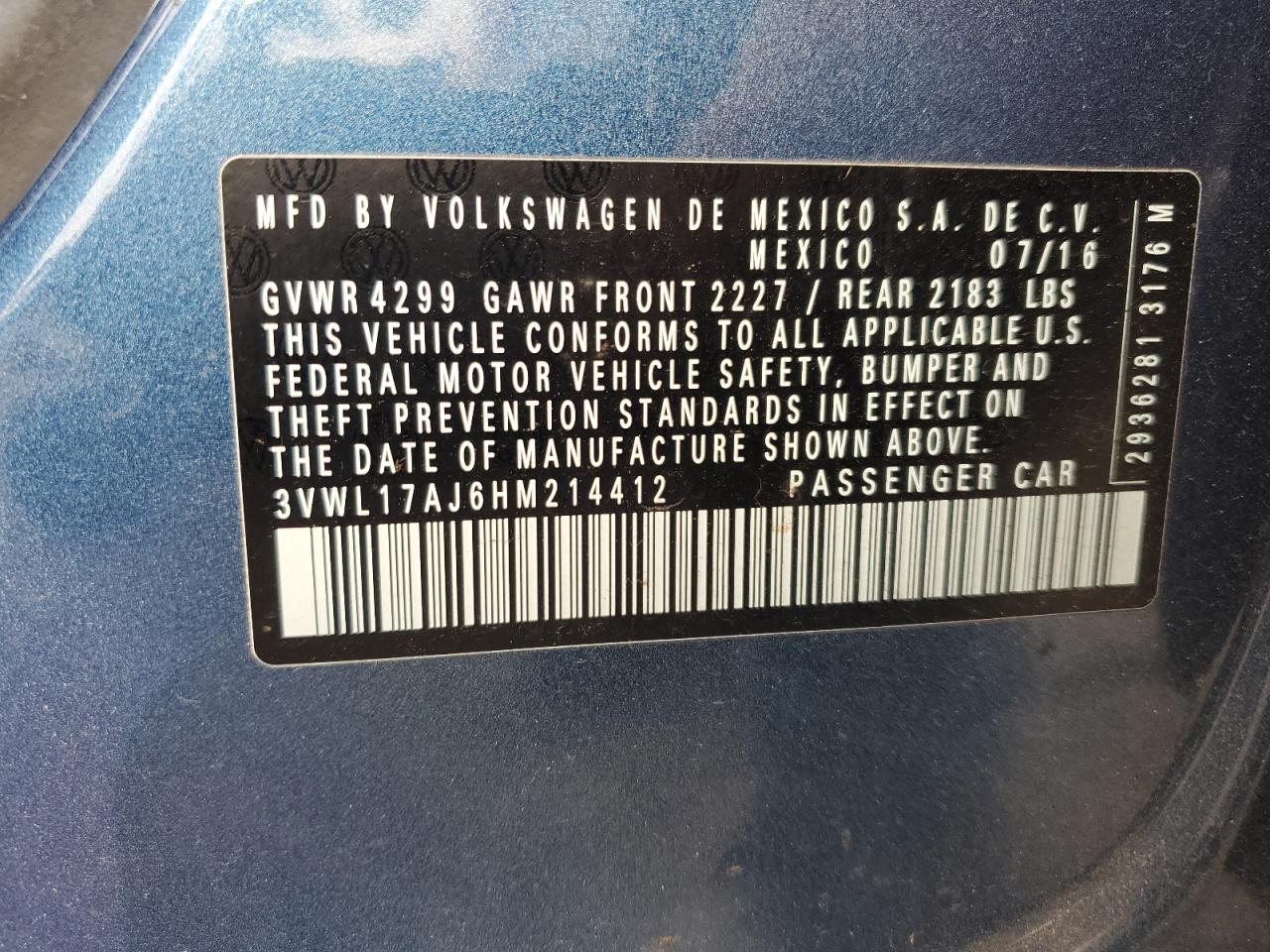 VOLKSWAGEN JETTA SEL