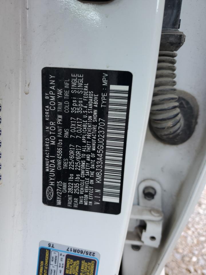 Lot #3309269615 2016 HYUNDAI TUCSON LIM