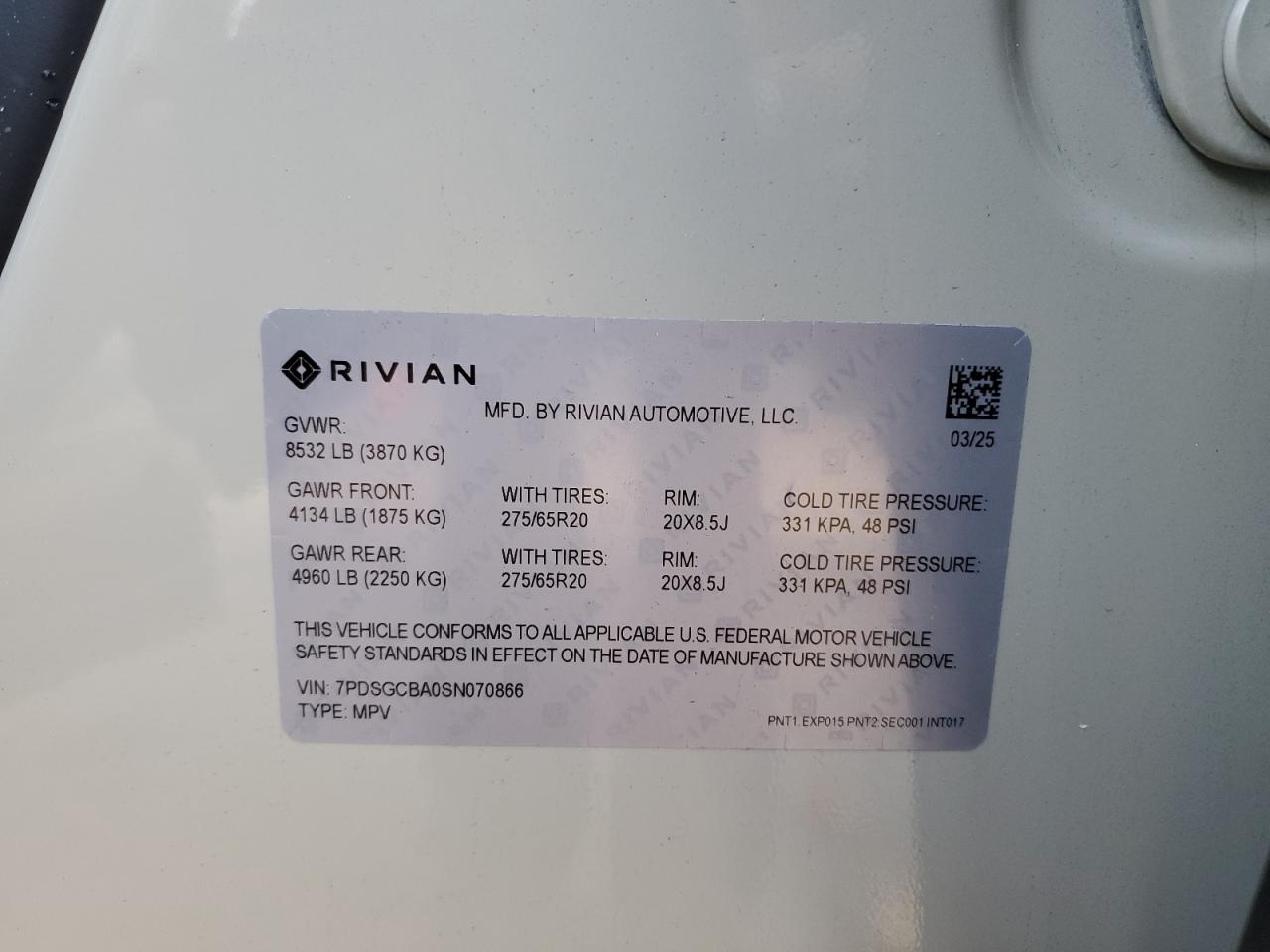RIVIAN R1S ADVENTURE