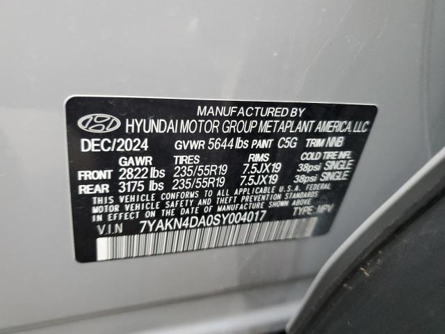 2025 HYUNDAI IONIQ 5 SE - 7YAKN4DA0SY004017