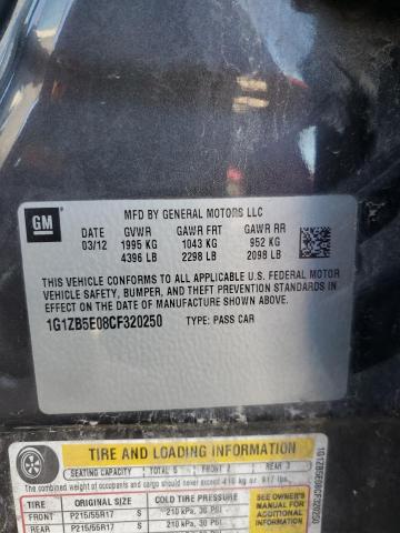 2012 CHEVROLET MALIBU LS - 1G1ZB5E08CF320250