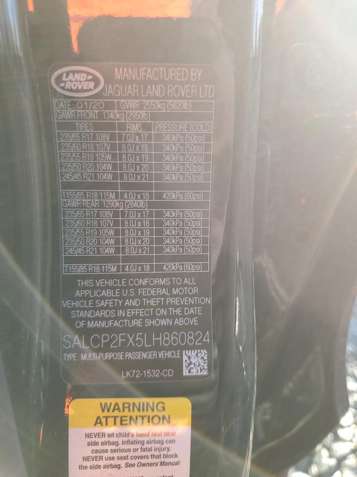 LAND ROVER DISCOVERY SE