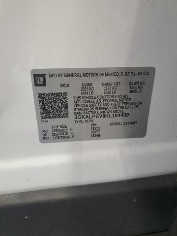 2019 GMC TERRAIN SL - 3GKALPEV8KL194439