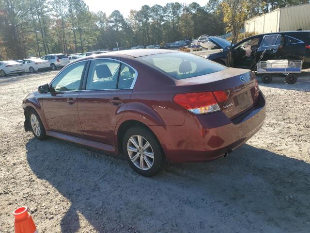 2011 SUBARU LEGACY 2.5 - 4S3BMBC6XB3220921