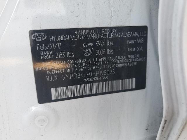 2017 HYUNDAI ELANTRA SE #3297126522