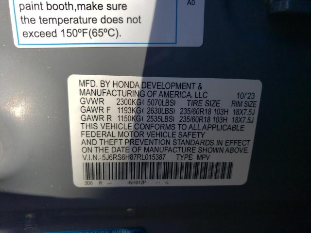 2024 HONDA CR-V SPORT-L - 5J6RS6H87RL015387