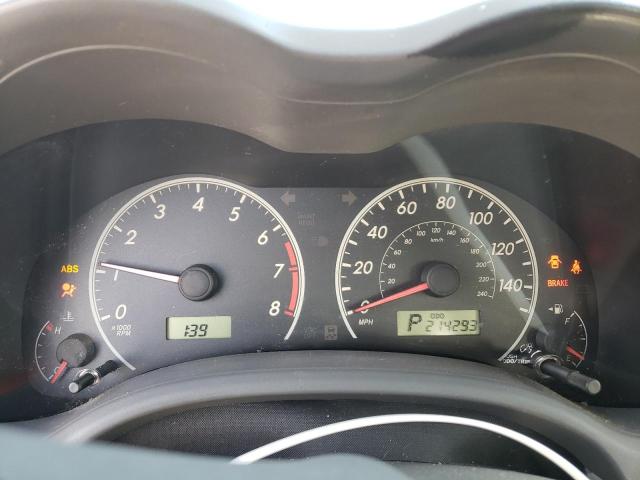 2009 TOYOTA COROLLA BA #3286554144