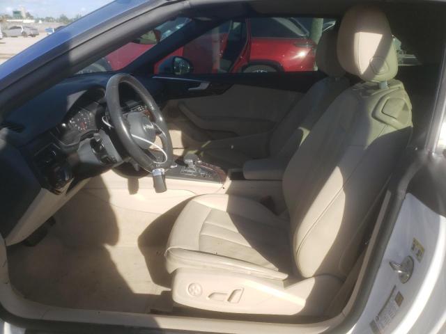 2018 AUDI A5 PREMIUM WAUYNGF50JN017785