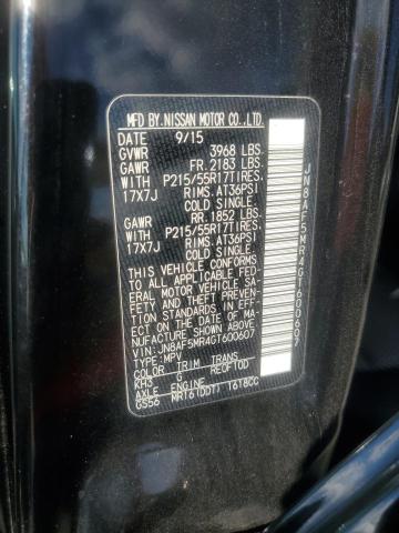 2016 NISSAN JUKE S JN8AF5MR4GT600607