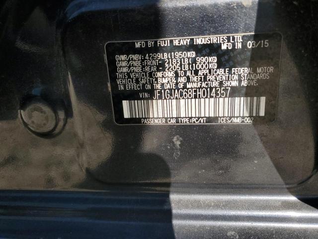 2015 SUBARU IMPREZA PR JF1GJAC68FH014357