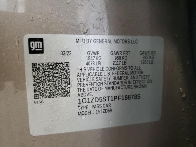 2023 CHEVROLET MALIBU LT - 1G1ZD5ST1PF188785