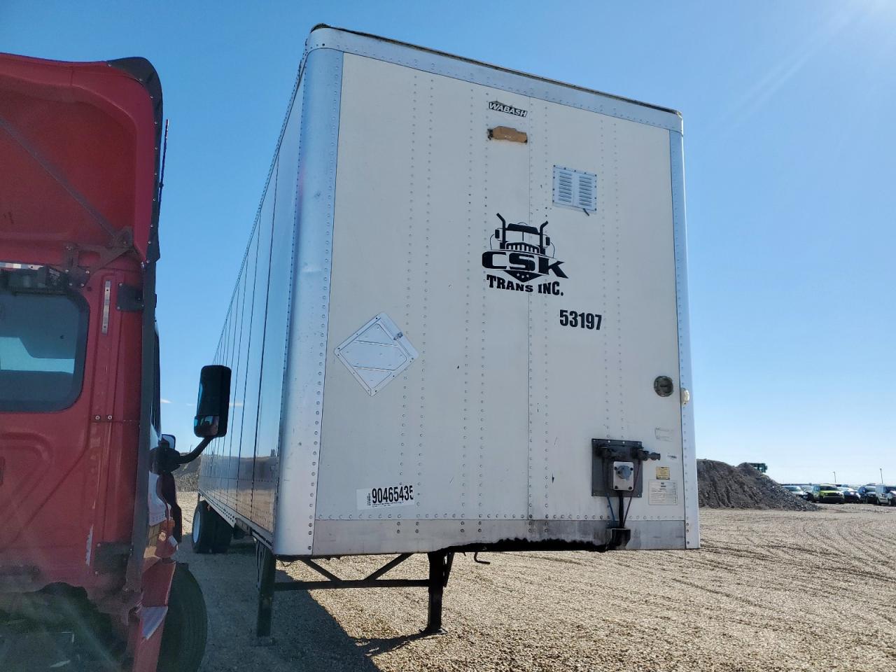 Lot #3311517291 2016 WABASH TRAILER