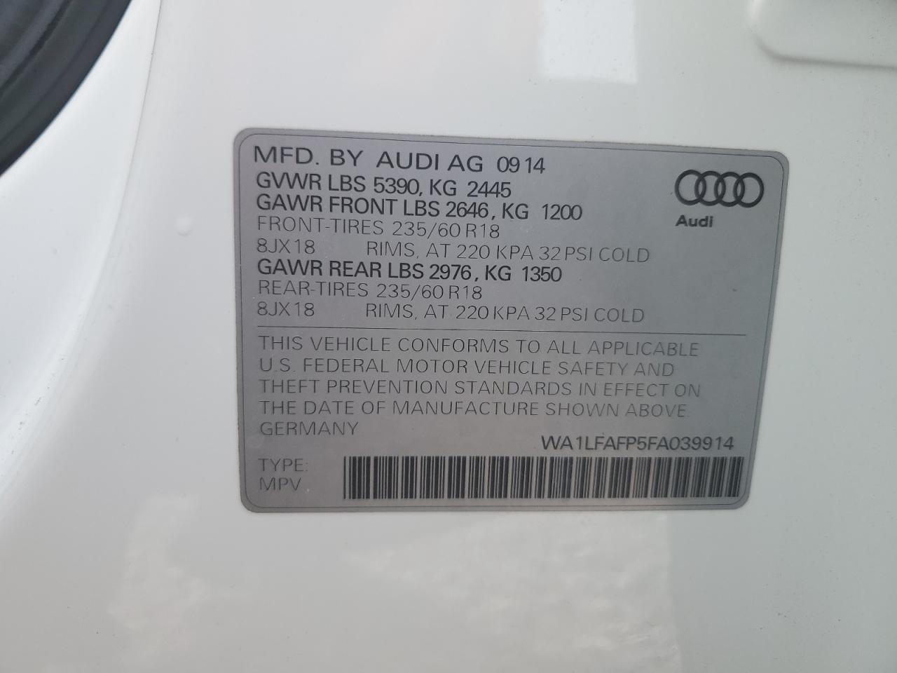 AUDI Q5 PREMIUM PLUS