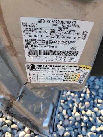 2012 FORD F150 SVT R #3302879909