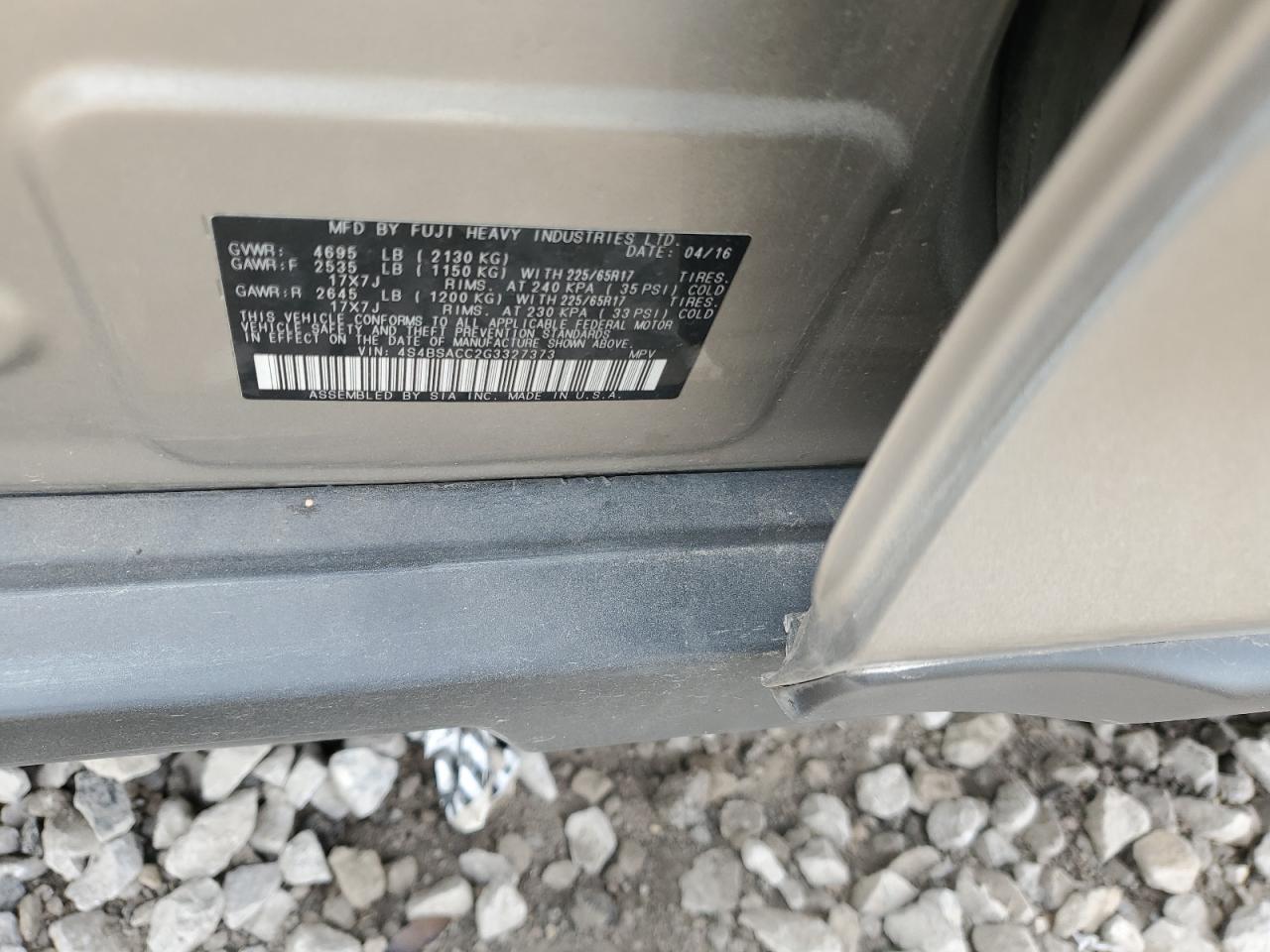 SUBARU OUTBACK 2.5I PREMIUM