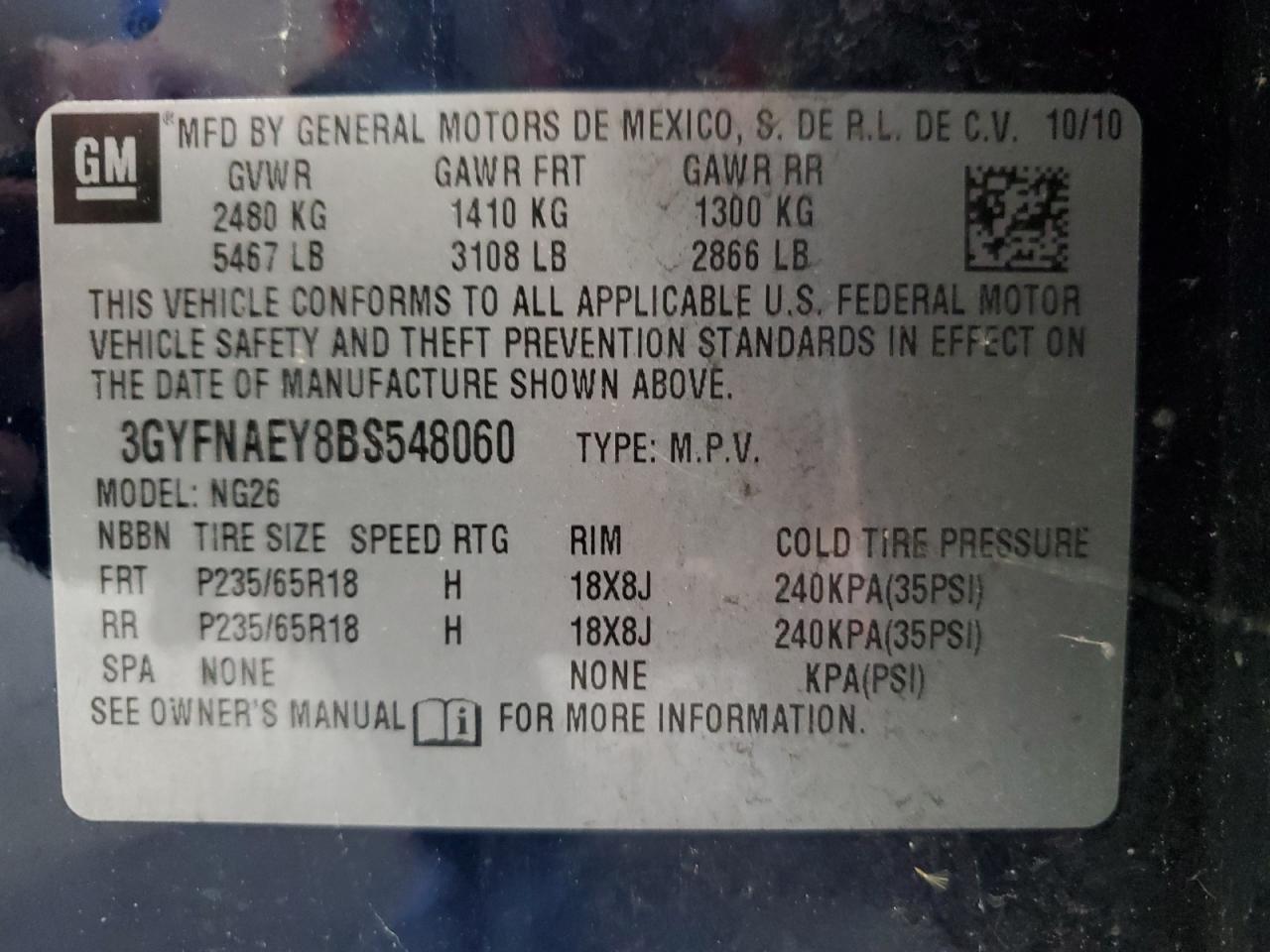 CADILLAC SRX LUXURY COLLECTION