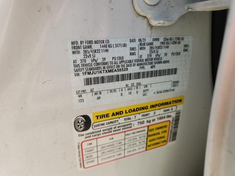 2021 FORD EXPEDITION #3296387647