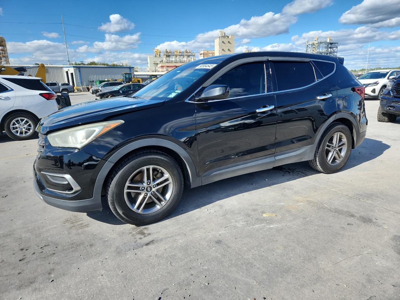 Lot #3316093294 2017 HYUNDAI SANTA FE S