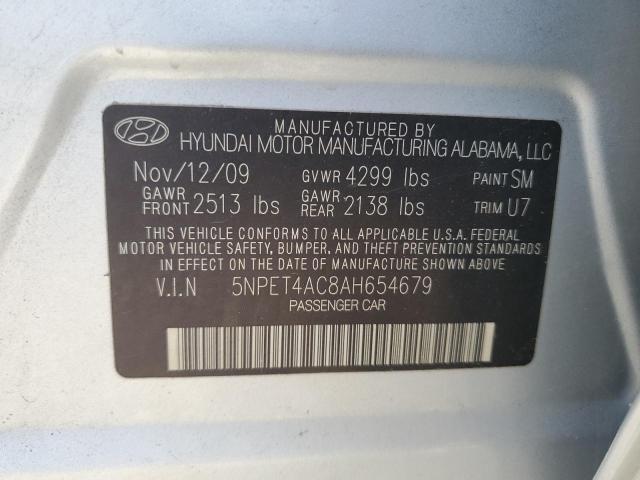 2010 HYUNDAI SONATA GLS - 5NPET4AC8AH654679