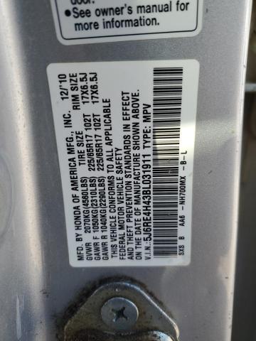 2011 HONDA CR-V SE - 5J6RE4H43BL031911