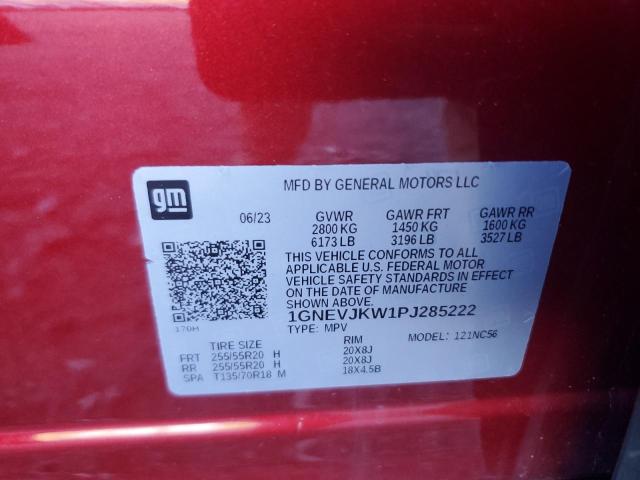 2023 CHEVROLET TRAVERSE R 1GNEVJKW1PJ285222