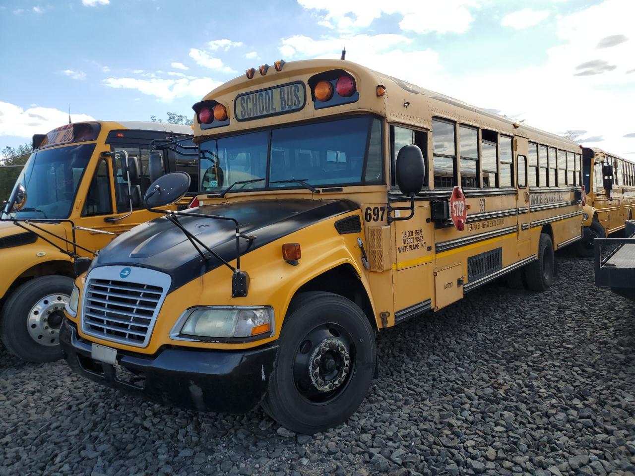 Lot #3276362813 2008 BLUE BIRD SCHOOL BUS