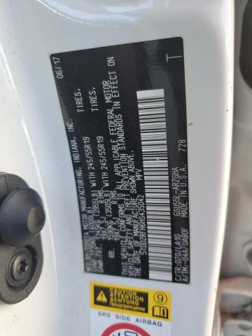 2017 TOYOTA HIGHLANDER 5TDDZRFH6HS435042