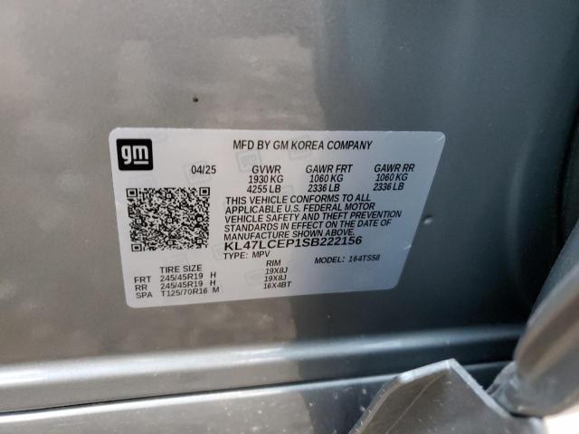 2025 BUICK ENVISTA AV KL47LCEP1SB222156