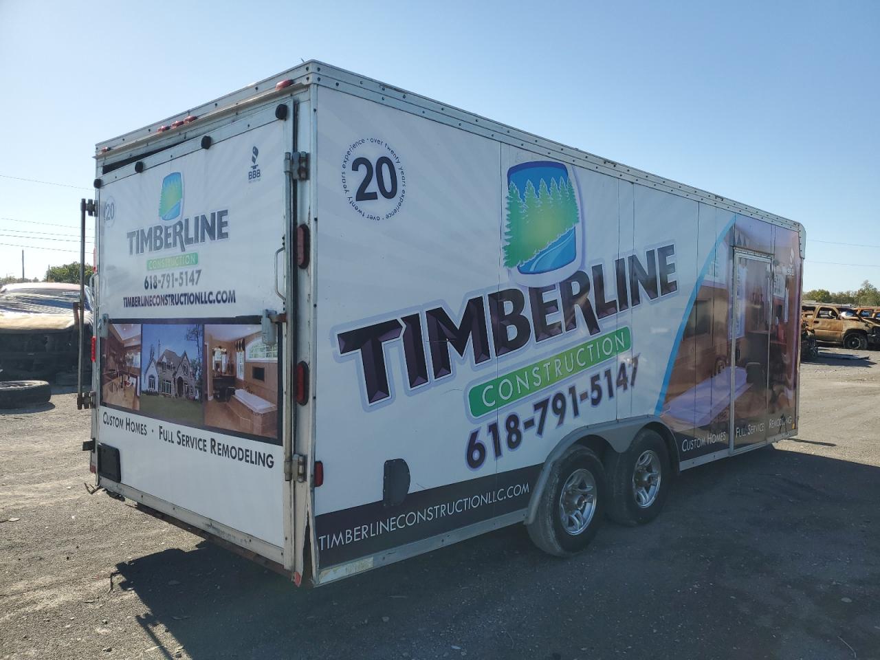 Lot #3285806668 2013 HOME MADE TRAILER