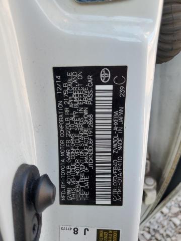 2015 TOYOTA PRIUS - JTDKN3DU6F1912868