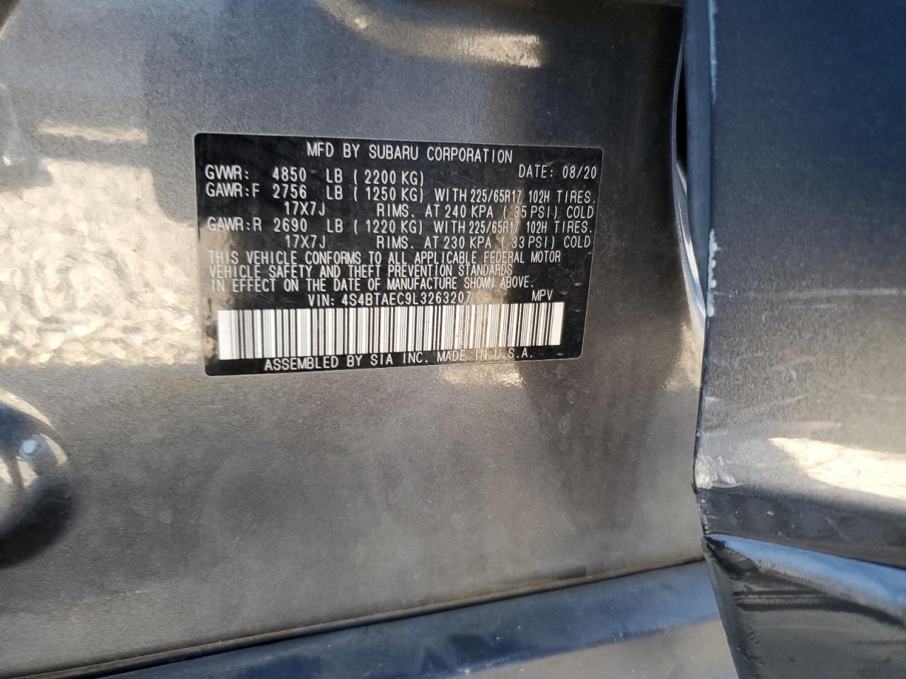 SUBARU OUTBACK PREMIUM