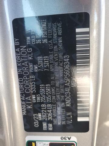 2023 KIA EV6 LIGHT - KNDC34LA5P5606343