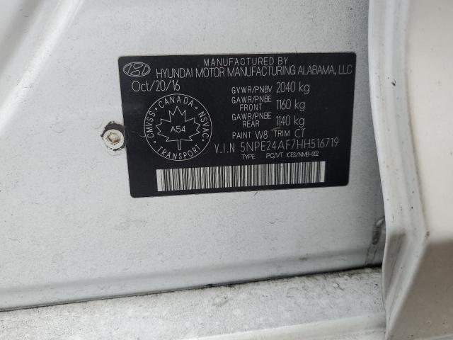 2017 HYUNDAI SONATA SE - 5NPE24AF7HH516719